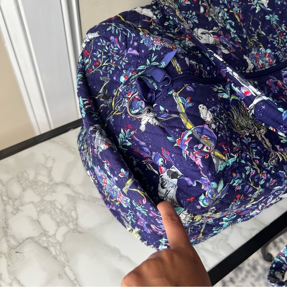 ✨ NEW Vera Bradley Harry Potter Forbidden Forest Large Travel Duffel Bag - Picture 8 of 11